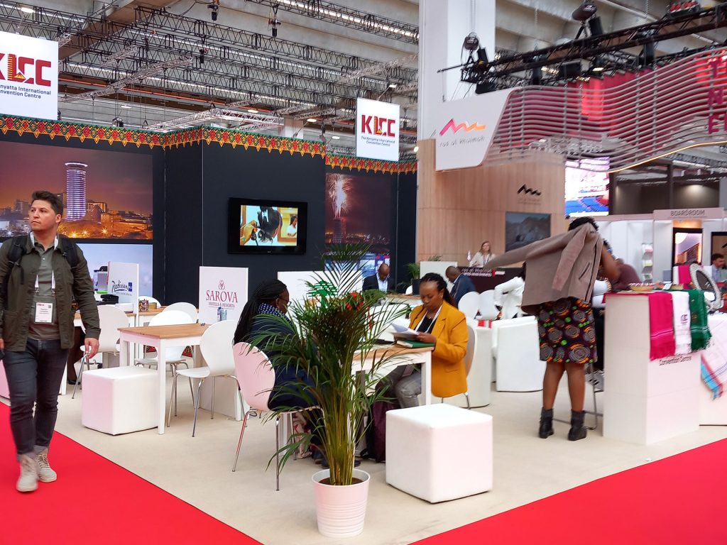 Exhibition Booths Elevated with Stand-On Flooring