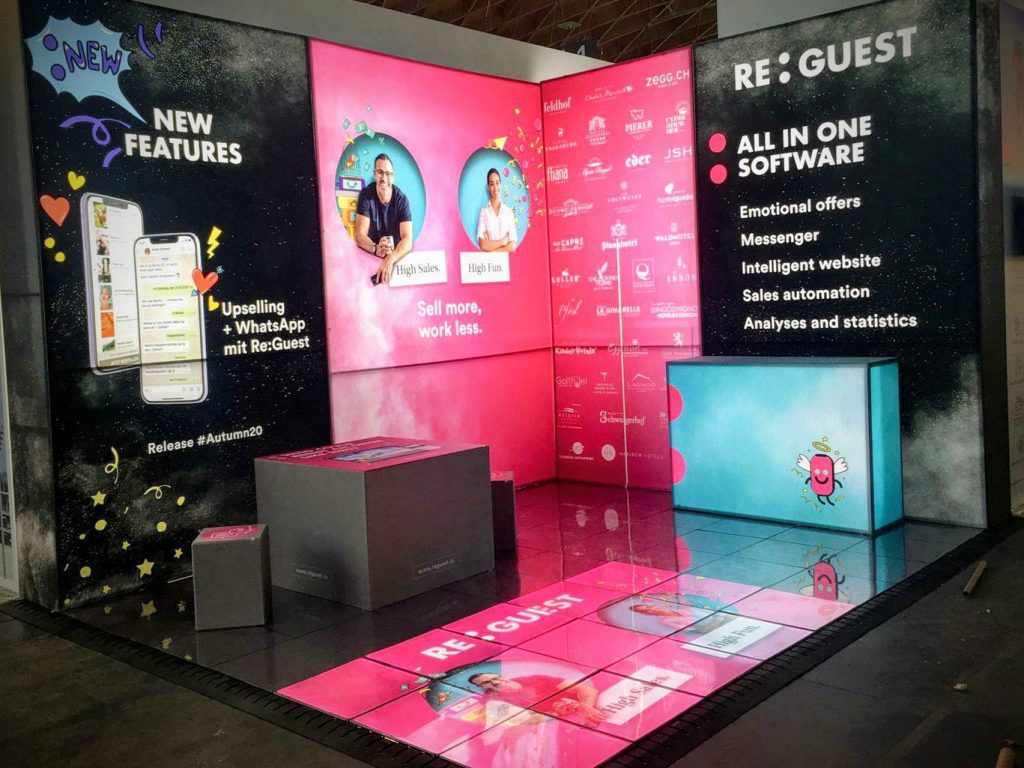 Premium Stand-On Flooring Solution for Showroom Presentations