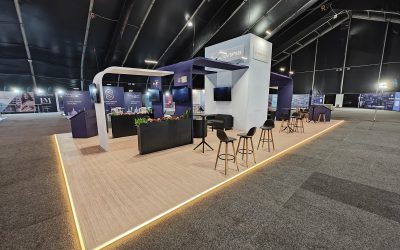 Revolutionary solution for exhibition stand construction companies.