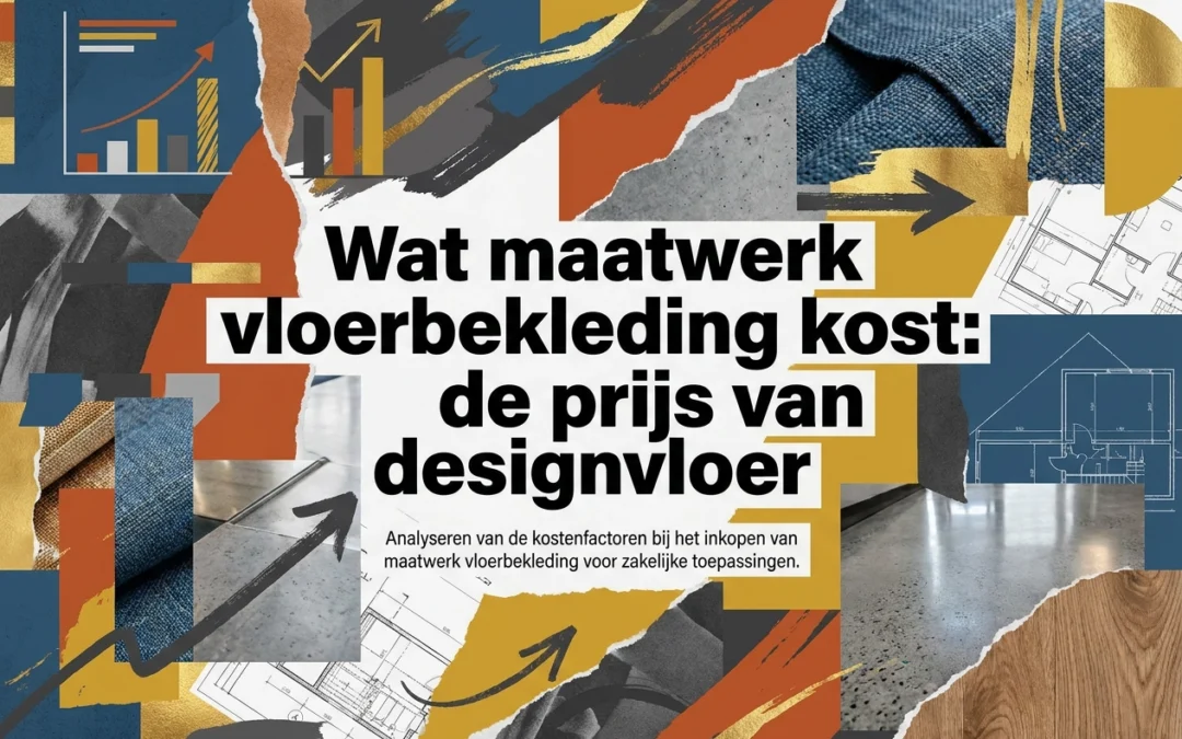 Wat maatwerk vloerbekleding kost: de prijs van designvloer