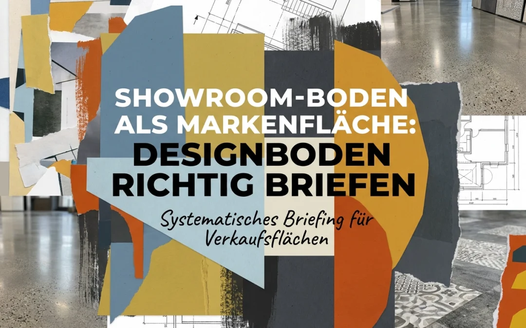 Showroom-Boden als Markenfläche: Designboden richtig briefen